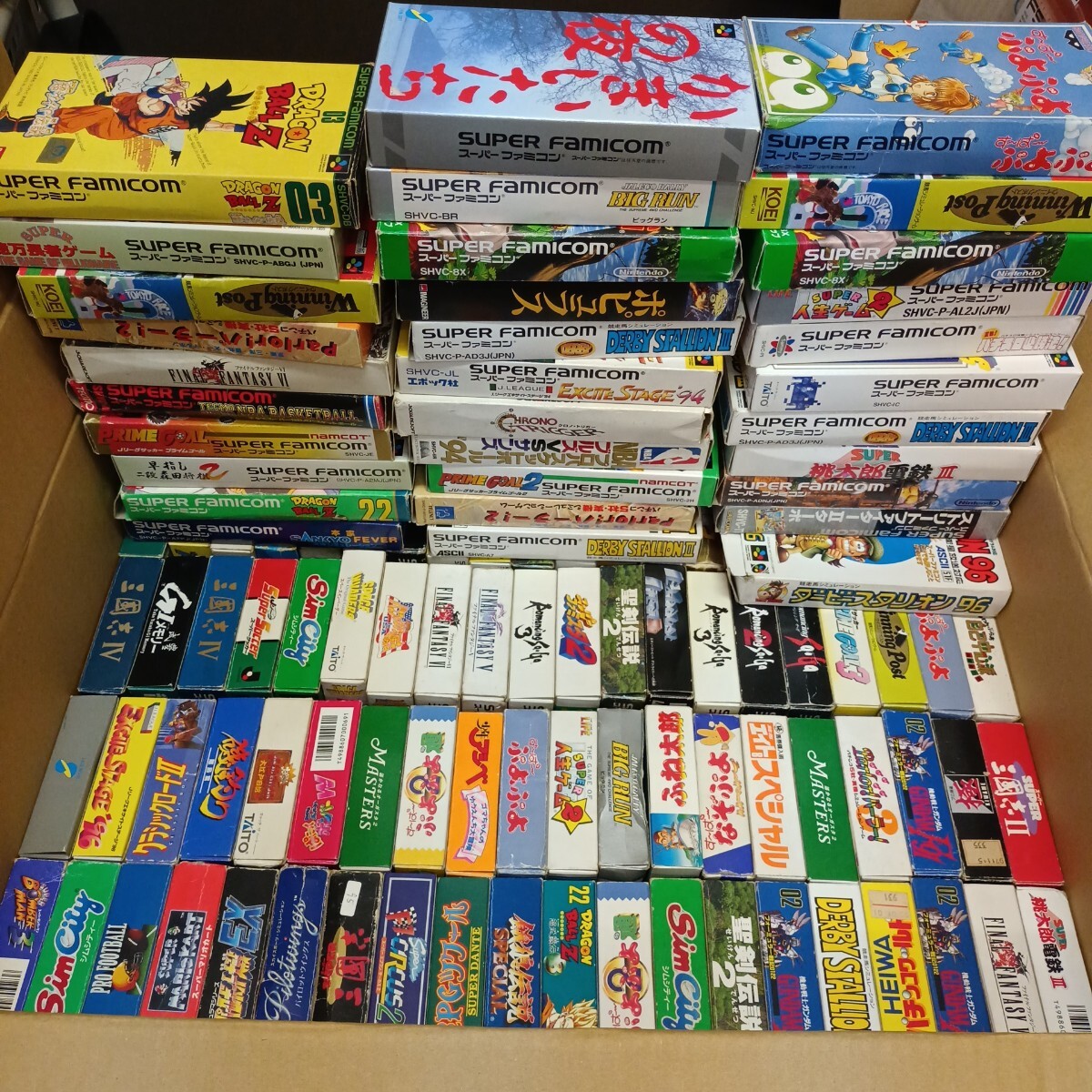 スーパーファミコン ゲームソフト 約110本セット