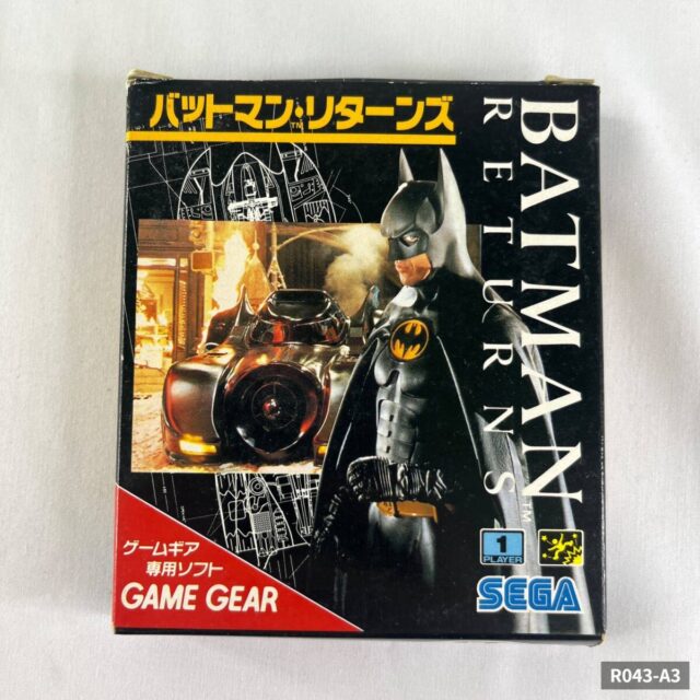 セガ ゲームギア バットマン・リターンズ 箱説付き