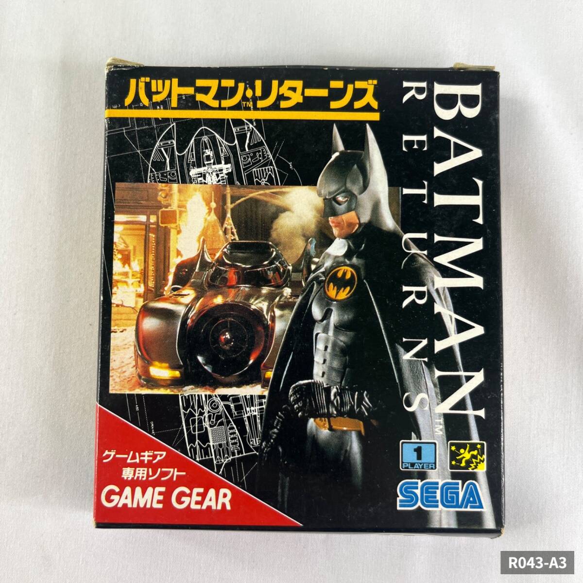 セガ ゲームギア バットマン・リターンズ 箱説付き