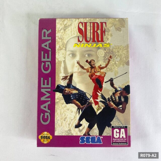 SEGA ゲームギア サーフニンジャ 箱説付き