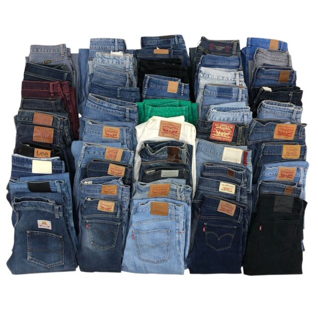 デニムジーンズ まとめ売り 50本 Levi’s MOUSSY EDWIN Lee