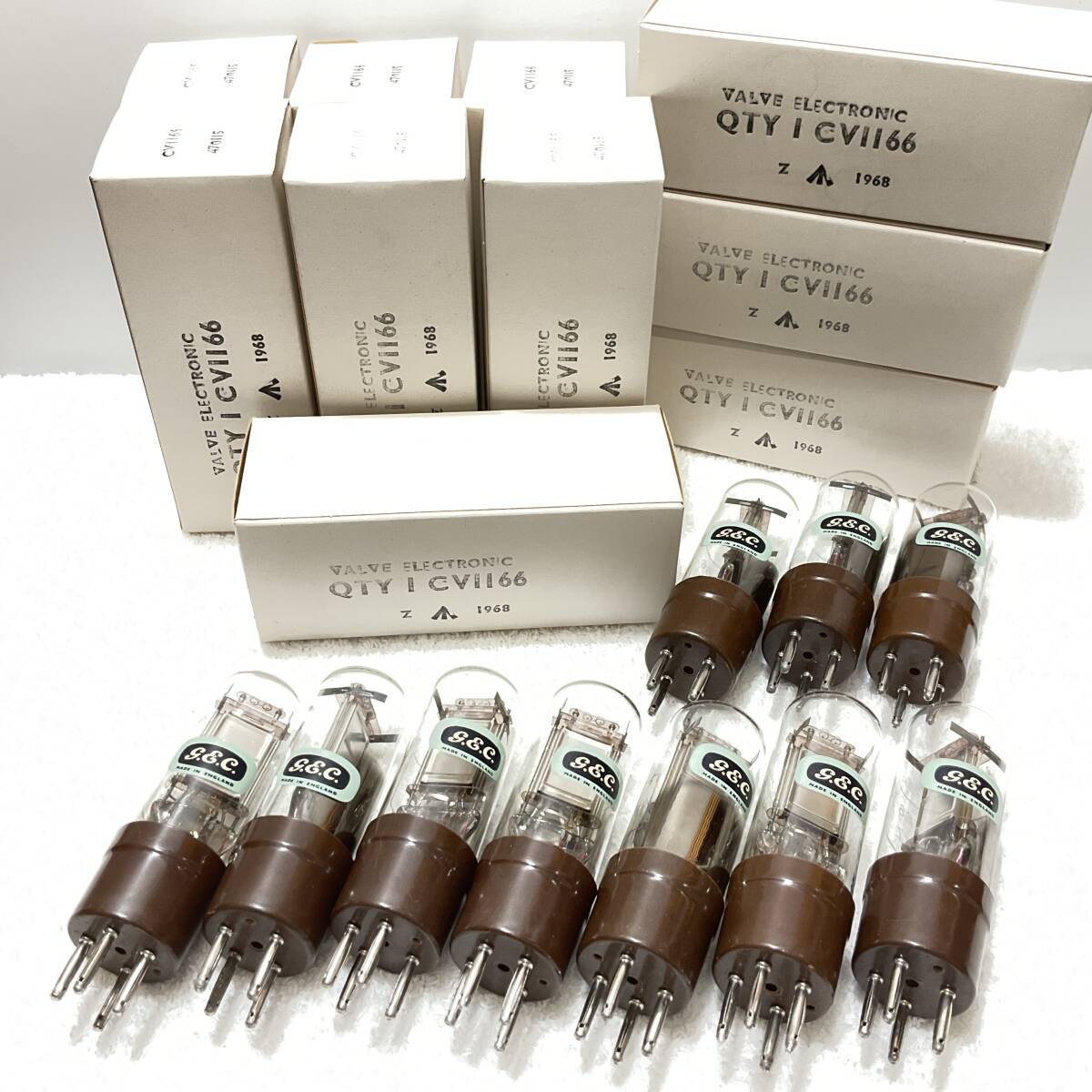 GEC VALVE ELECTRONIC CV1166/LP2 真空管 10本セット 元箱付き