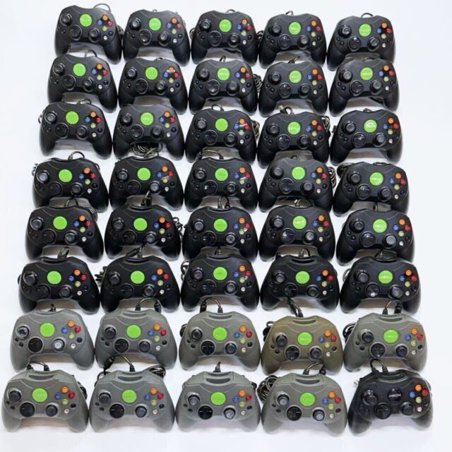 Microsoft Xbox 初代 有線 コントローラー 40個セット
