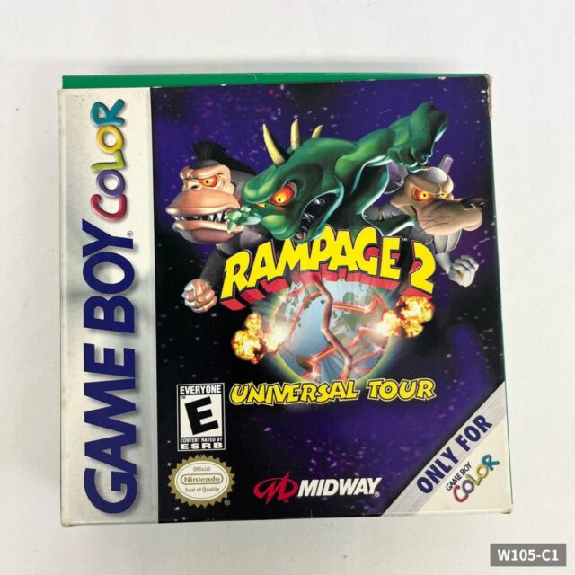 ランページ2 ユニバーサルツアー ゲームボーイカラー 海外版