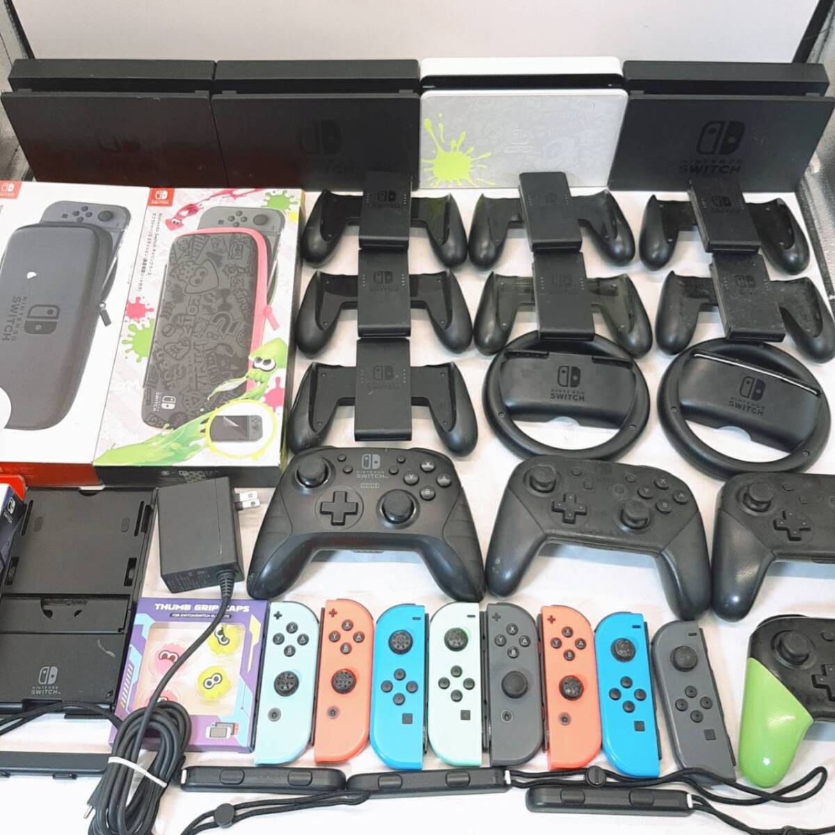 Nintendo Switch コントローラー周辺機器 ジョイコン グリップ ハンドル まとめ