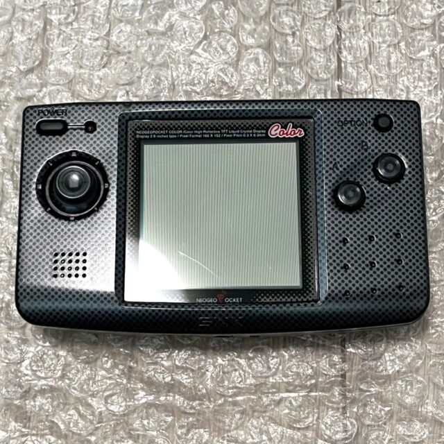 ネオジオポケットカラー カーボンブラック 後期型