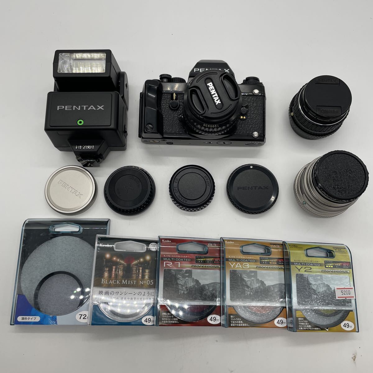 PENTAX ペンタックス フィルムカメラ レンズ ストロボセット