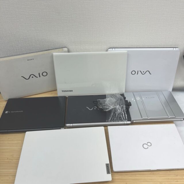 ノートパソコン まとめ売り NEC TOSHIBA VAIO SONY Panasonic Lenovo