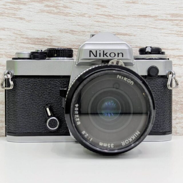 Nikon FE + NIKKOR 35mm F2.8 マニュアルフォーカス一眼レフカメラ