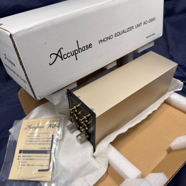 Accuphase AD-290V フォノイコライザーユニット