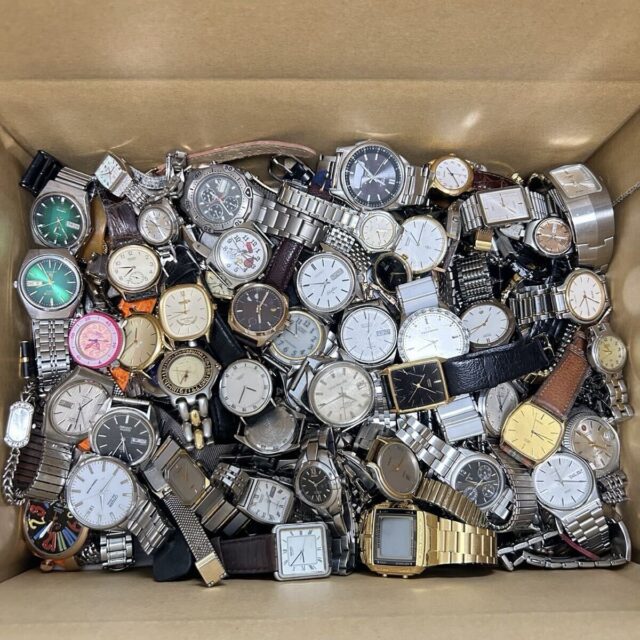 ブランド腕時計まとめ売り SEIKO RADO CITIZEN CASIO など 約13kg