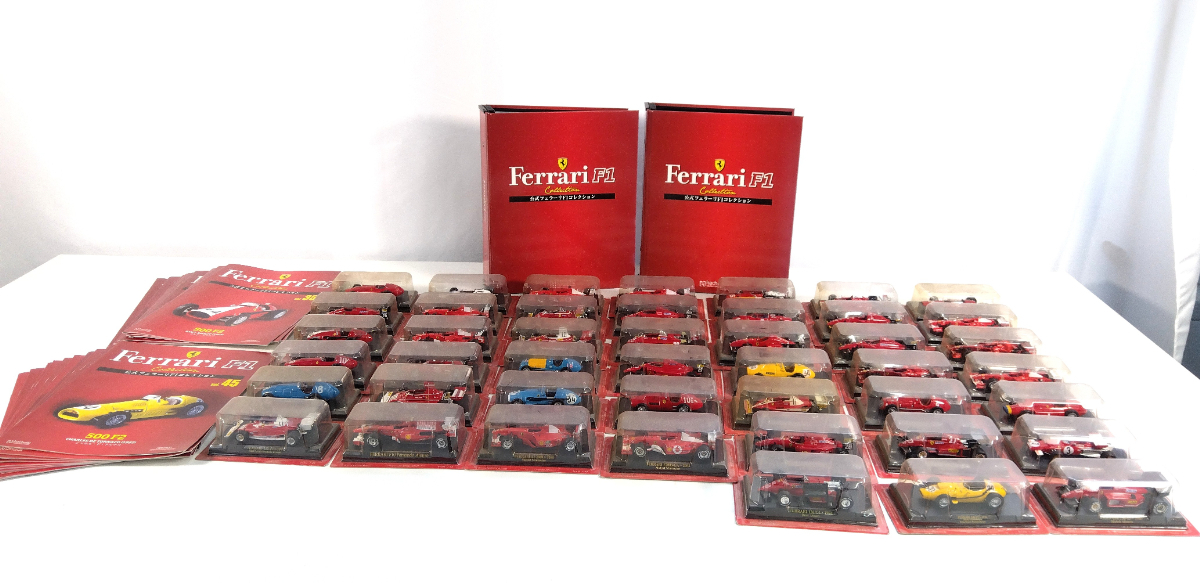Hachette アシェット フェラーリ F1 コレクション ミニカー Vol.1~45