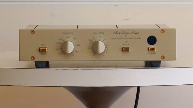 FM Acoustics FM122 フォノイコライザー 電源ユニット付き