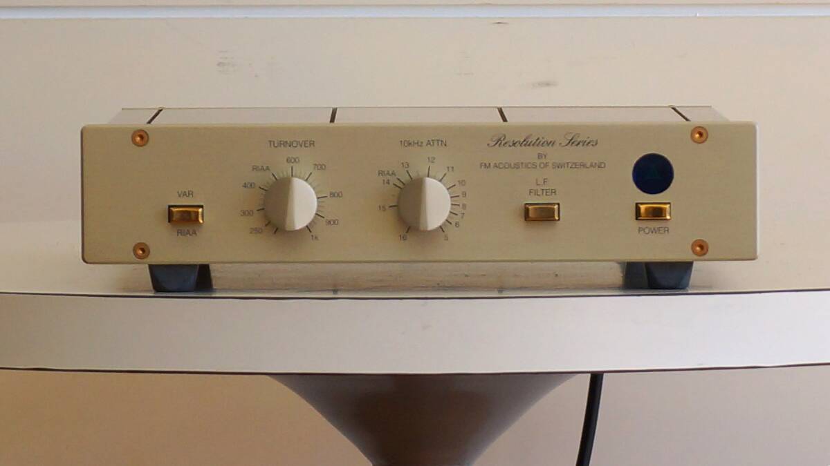 FM Acoustics FM122 フォノイコライザー 電源ユニット付き