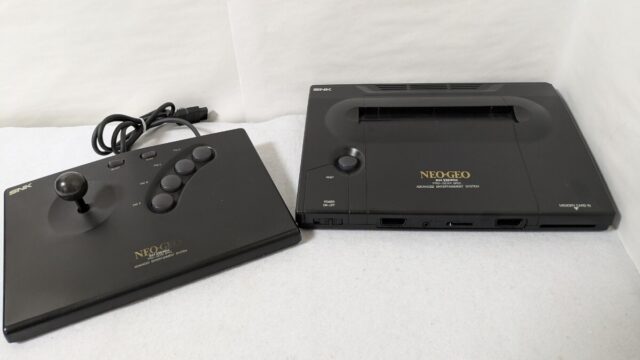 SNK NEOGEO ROM 本体 NEO-0/POW-2 コントローラ付き