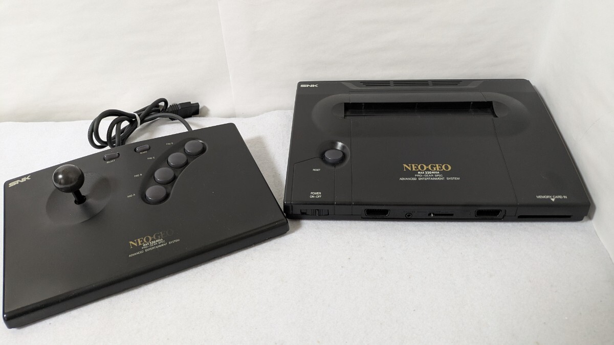 SNK NEOGEO ROM 本体 NEO-0/POW-2 コントローラ付き