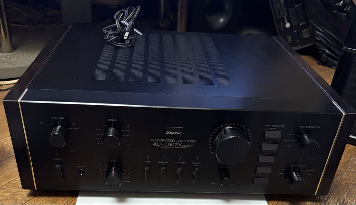 Sansui 山水 プリメインアンプ AU-D607X DECADE