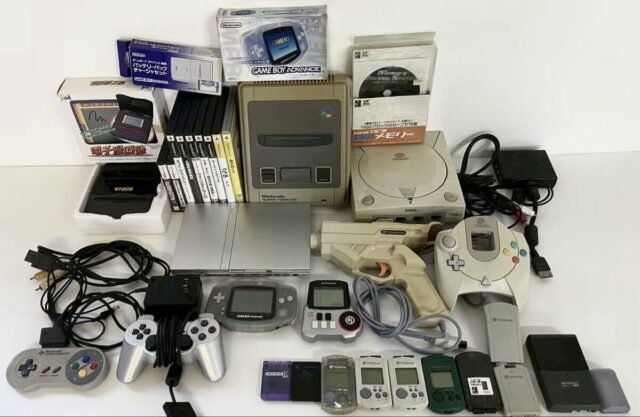 レトロゲーム機 まとめ売り ファミコン ドリームキャスト GBA DS プレステ