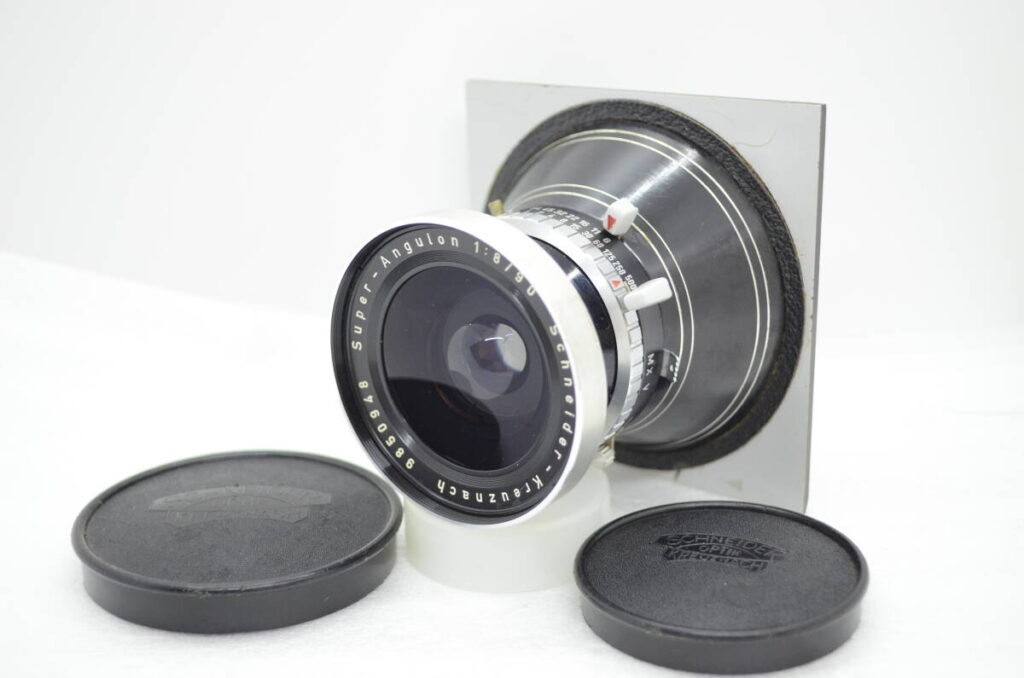 Schneider Super-Angulon f8 90mm 大判用レンズ
