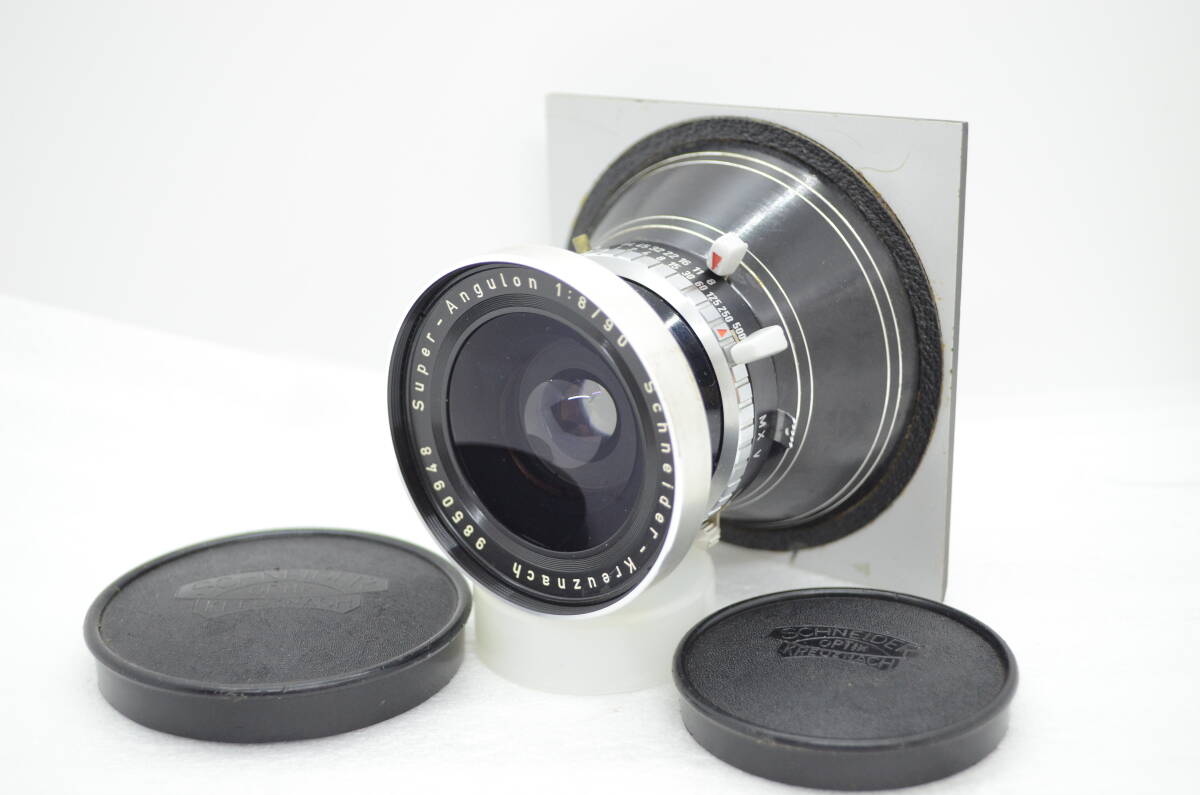 Schneider Super-Angulon f8 90mm 大判用レンズ