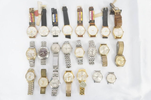 シチズン Citizen 機械式腕時計 メンズ 23点セット