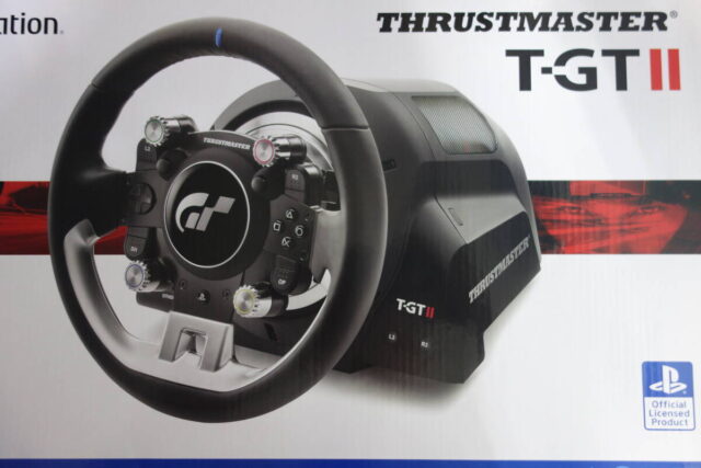 Thrustmaster T-GTII ハンドルコントローラー PS4/PS5対応