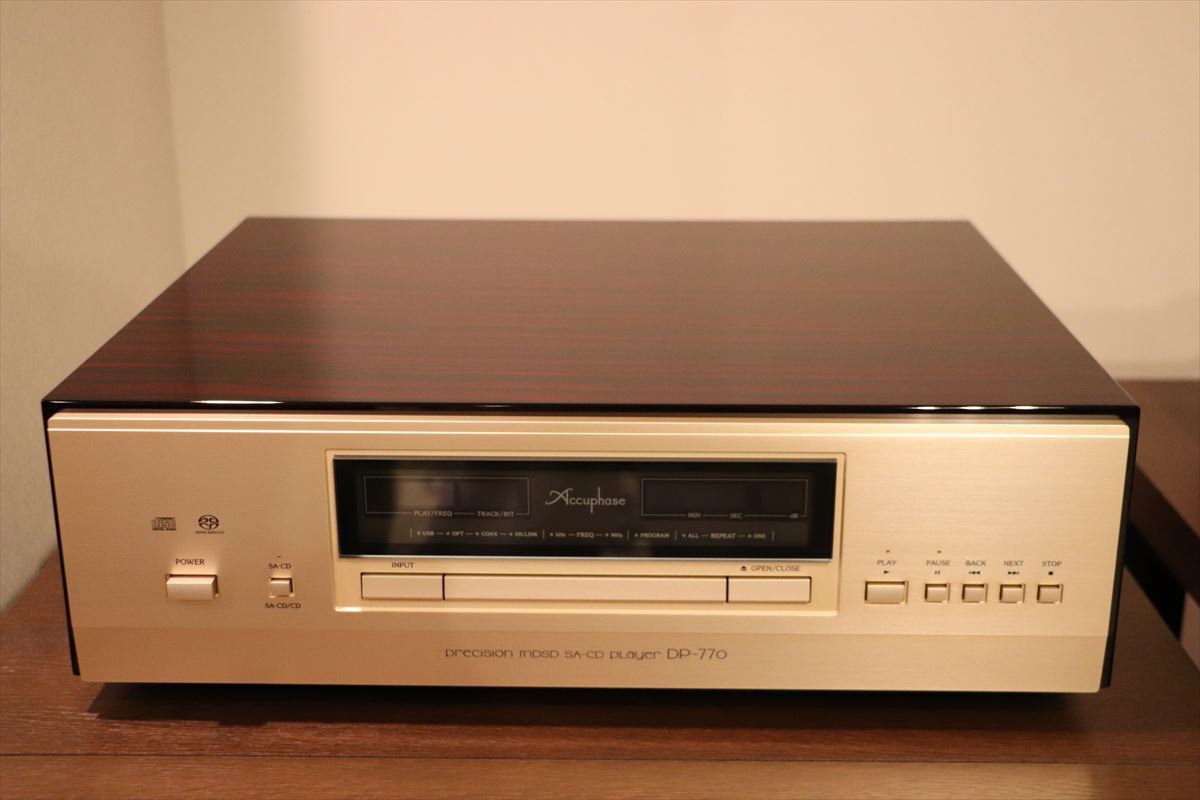 Accuphase DP-770 一体型SACD/CDプレーヤー