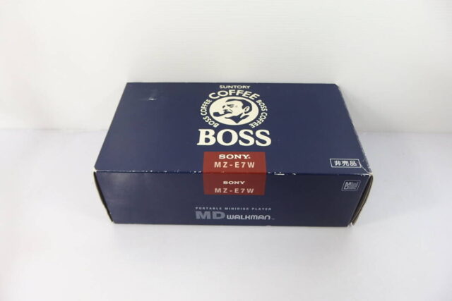 SONY ソニー MDウォークマン MZ-E7W BOSS サントリー懸賞品