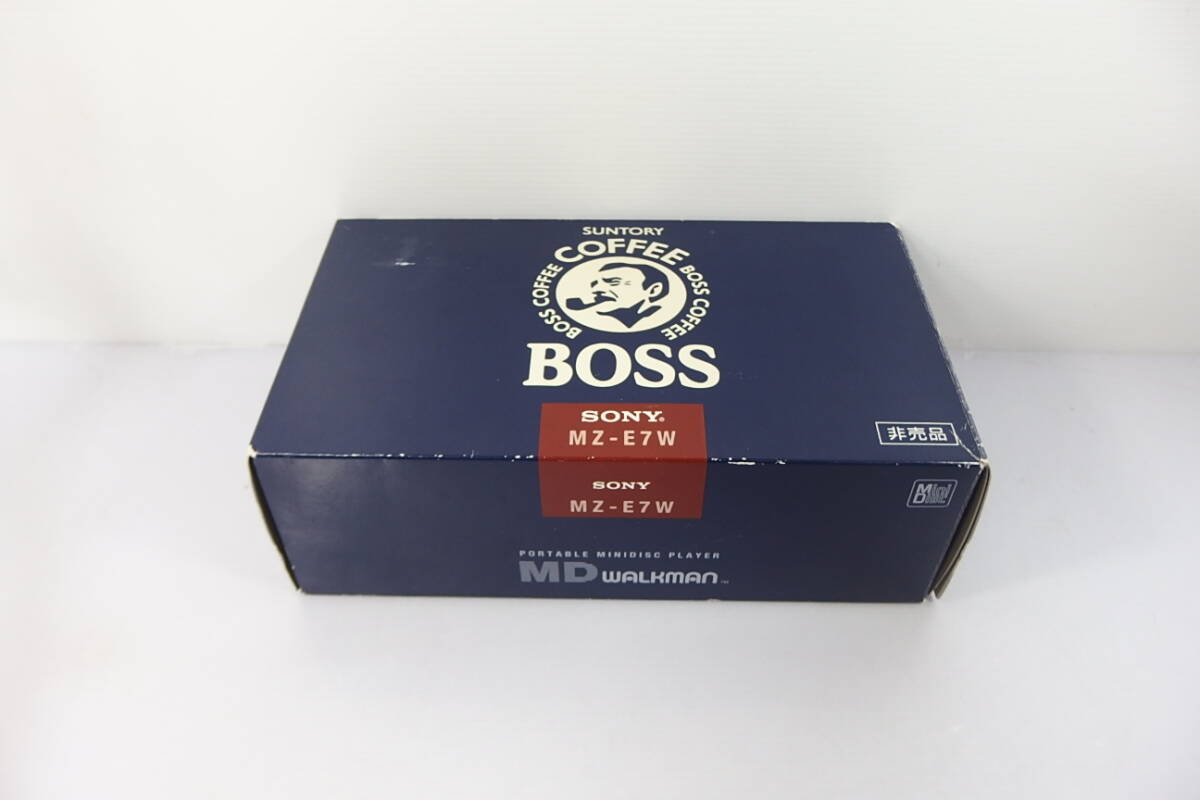 SONY ソニー MDウォークマン MZ-E7W BOSS サントリー懸賞品 買取実績