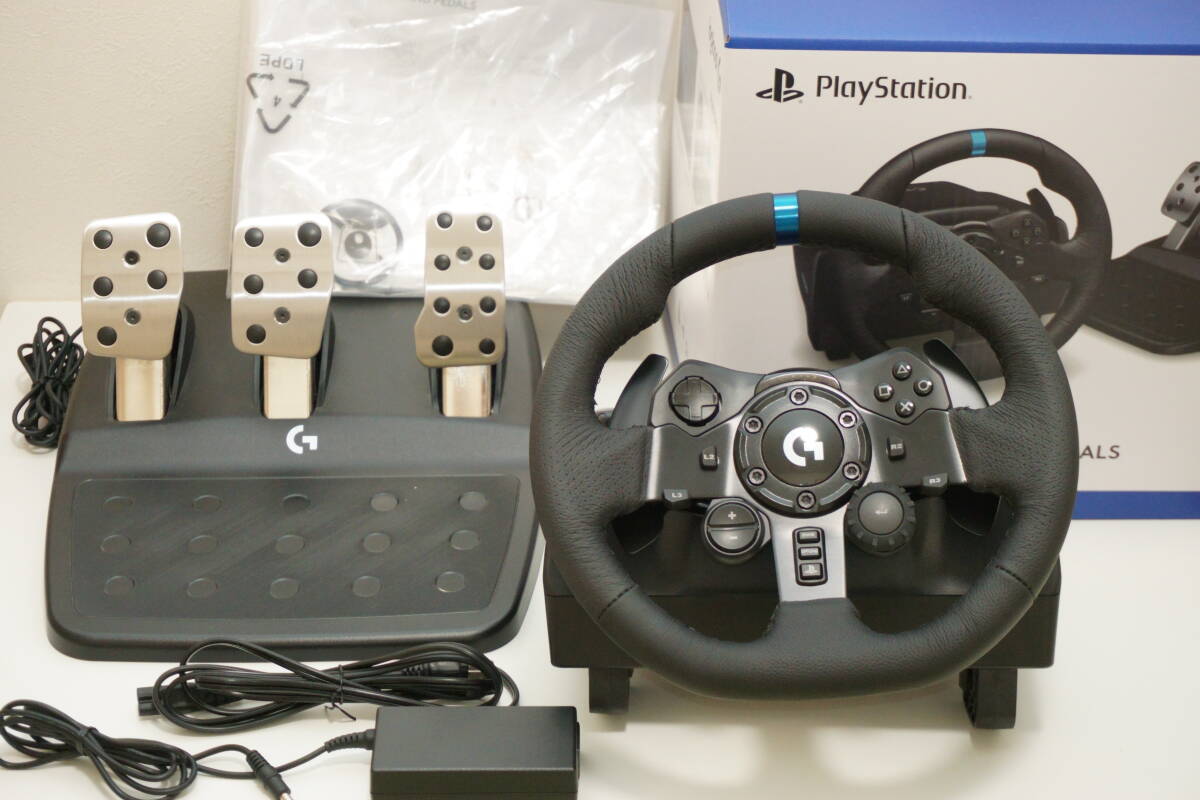 Logicool G923 ハンドルコントローラー PS5 PS4 PC