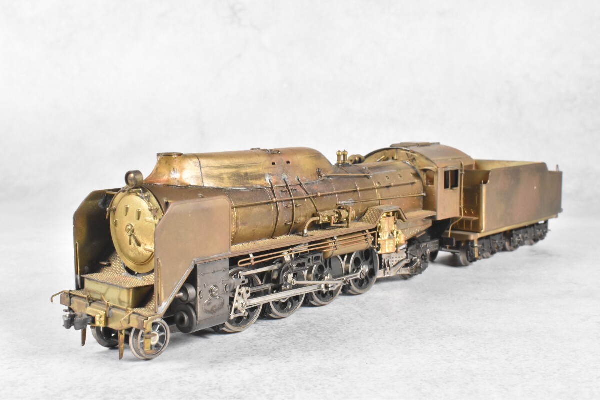 アダチ D51 なめくじ 蒸気機関車 鉄道模型 HOゲージ