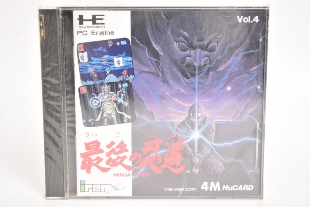 PCエンジン 最後の忍道 Huカード NINJA SPIRIT
