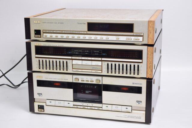 AKAI アカイ オーディオセット AT-M939 カセットデッキ チューナー