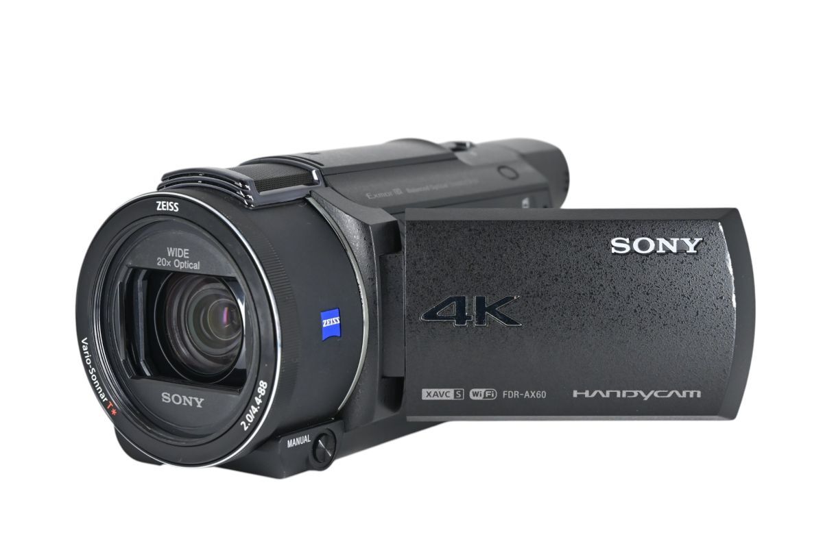 SONY Handycam FDR-AX60 4K デジタルビデオカメラ