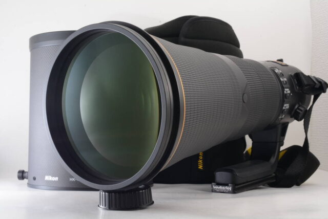 Nikon AF-S NIKKOR 600mm f4 E FL FD VR レンズ
