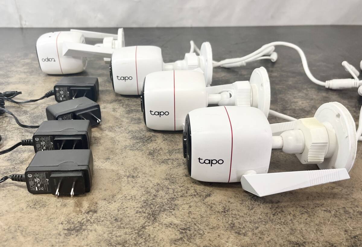 TP-Link Tapo C310 防犯カメラ 4点セット 300万画素