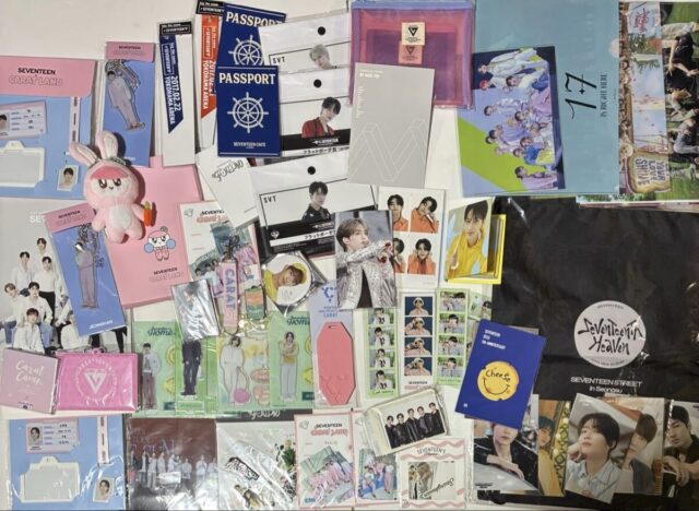 SEVENTEEN グッズ まとめ売り うちわ アクスタ バッグ