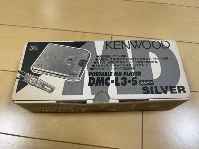 KENWOOD MDプレーヤー DMC-L3 MDウォークマン