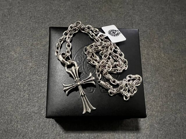 Chrome Hearts クロムハーツ クロス ネックレス シルバー925
