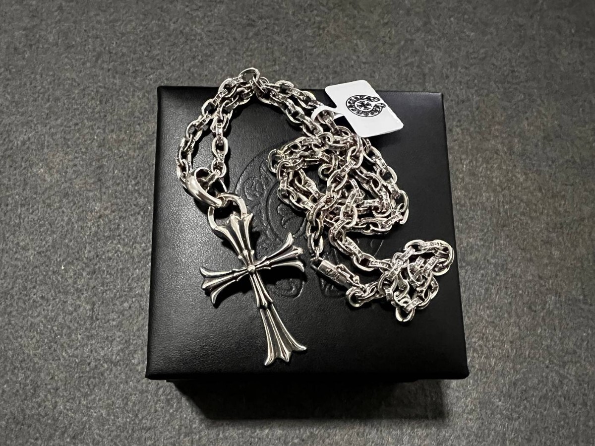 Chrome Hearts クロムハーツ クロス ネックレス シルバー925
