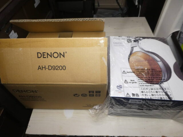 DENON AH-D9200 孟宗竹ハウジング フラッグシップヘッドホン