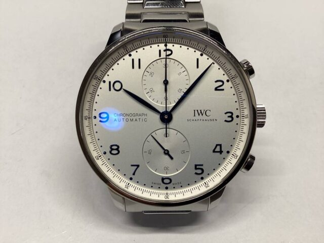 IWC ポルトギーゼ クロノグラフ IW371617 自動巻き メンズ腕時計