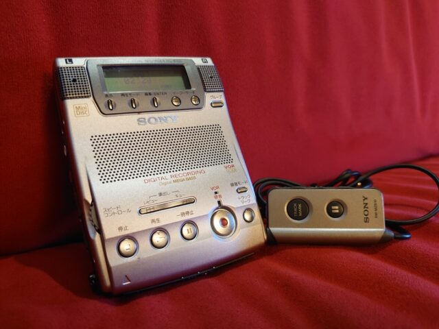 SONY ソニー MZ-B100 ポータブル MDレコーダー