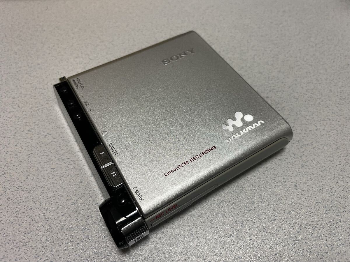 SONY MZ-RH1 Hi-MD WALKMAN リニアPCM録音 MDプレーヤー