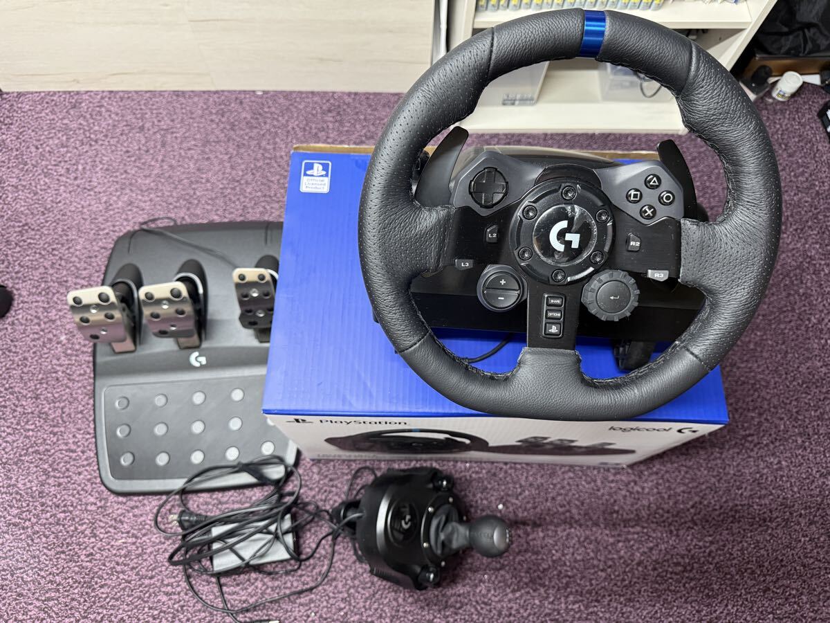 Logicool G923 ハンドルコントローラー 6Fシフト PS5