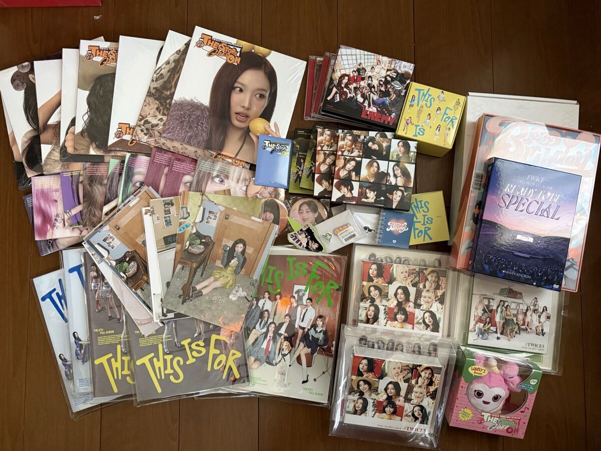 TWICE CD DVD グッズ アルバム 写真 まとめ売り