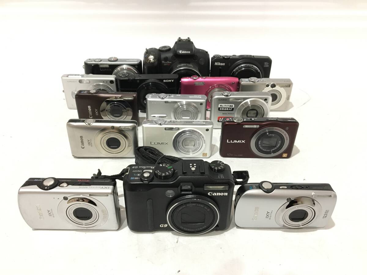 Canonデジカメ4台まとめ売り コンパクトデジタルカメラ まとめ売り Canon PowerShot G9 他 13台