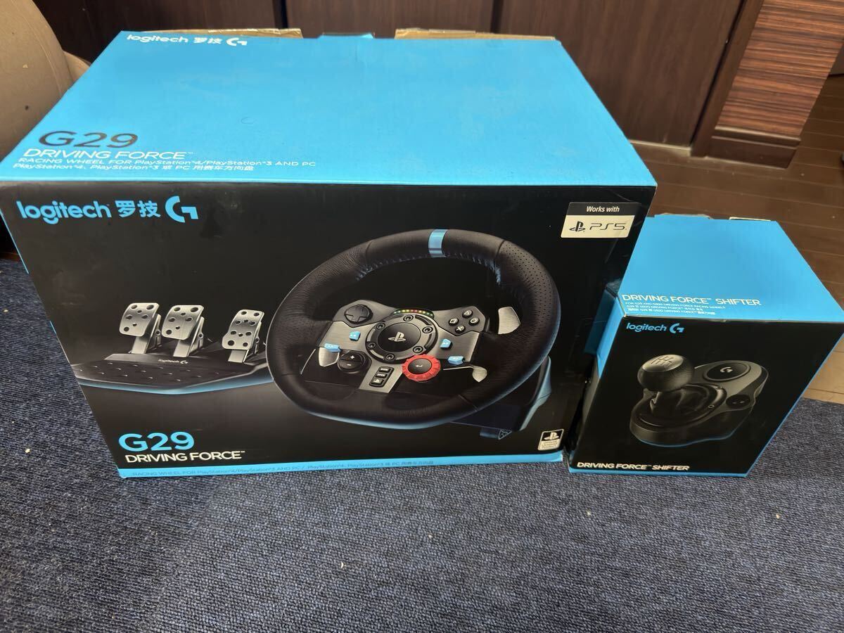Logitech G29 Driving Force ハンドルコントローラー シフト付き