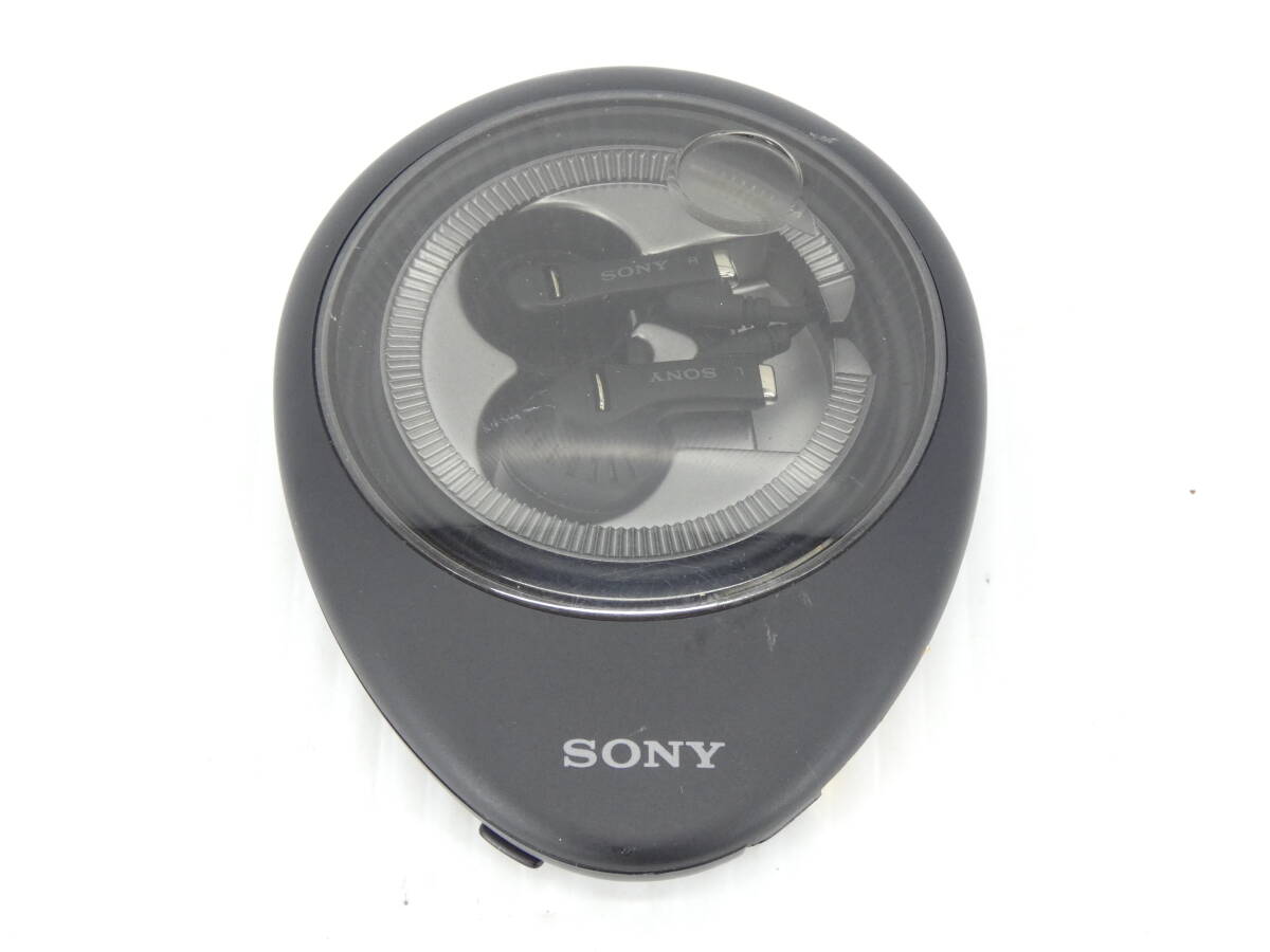 SONY ステレオイヤホン MDR-E484 ブラック ケース付き