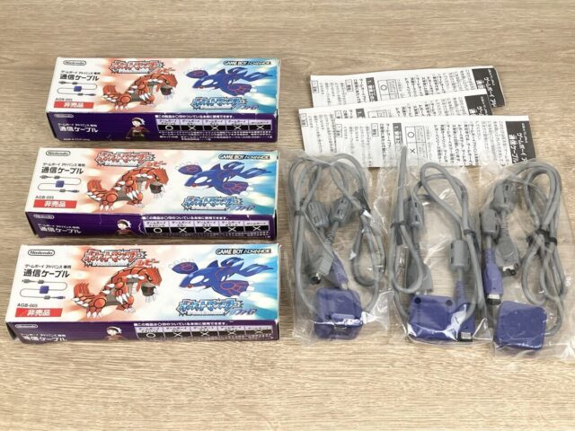 ポケモンパッケージ ゲームボーイアドバンス通信ケーブル AGB-005